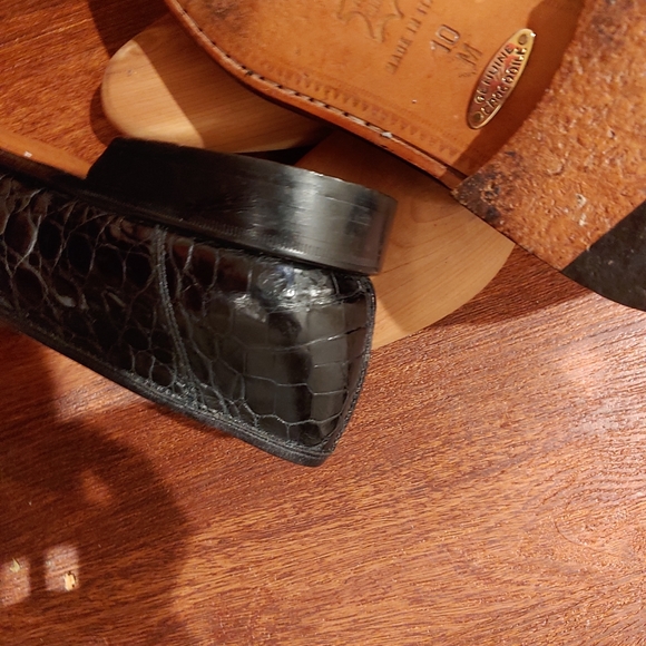 Zelli- Tuscony Italian Crocodile loafers main image 6